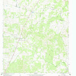 United States Geological Survey Round Mountain, TX (1967, 24000-Scale) digital map