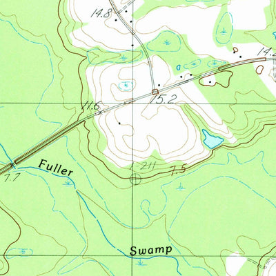United States Geological Survey Round O, SC (1988, 24000-Scale) digital map
