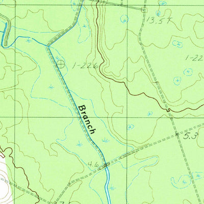 United States Geological Survey Round O, SC (1988, 24000-Scale) digital map