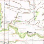 United States Geological Survey Round Pond, AR (1984, 24000-Scale) digital map