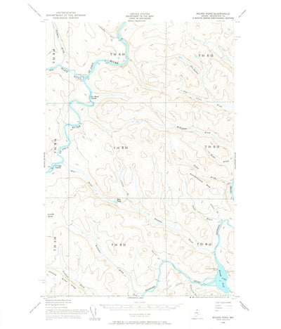 United States Geological Survey Round Pond, ME (1955, 62500-Scale) digital map