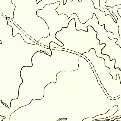 United States Geological Survey Round Rock, AZ (1953, 24000-Scale) digital map