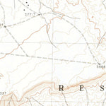 United States Geological Survey Round Rock, AZ (1982, 24000-Scale) digital map