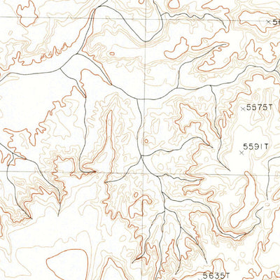 United States Geological Survey Round Rock, AZ (1982, 24000-Scale) digital map