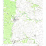 United States Geological Survey Round Rock, TX (1949, 62500-Scale) digital map