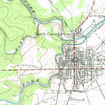 United States Geological Survey Round Rock, TX (1949, 62500-Scale) digital map