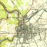 United States Geological Survey Round Rock, TX (1951, 62500-Scale) digital map