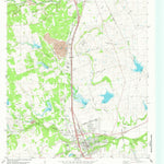 United States Geological Survey Round Rock, TX (1982, 24000-Scale) digital map