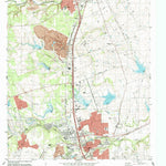 United States Geological Survey Round Rock, TX (1987, 24000-Scale) digital map