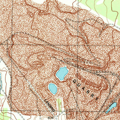 United States Geological Survey Round Rock, TX (1987, 24000-Scale) digital map