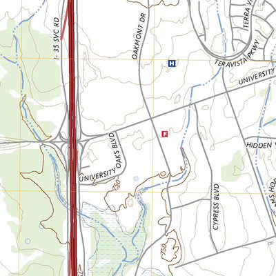 United States Geological Survey Round Rock, TX (2023, 24000-Scale) digital map