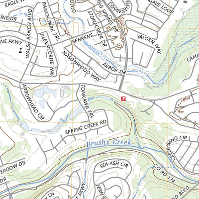 United States Geological Survey Round Rock, TX (2023, 24000-Scale) digital map