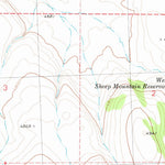 United States Geological Survey Round Top Butte, OR (1980, 24000-Scale) digital map