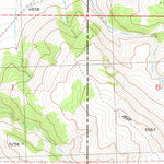 United States Geological Survey Round Top Butte, OR (1980, 24000-Scale) digital map