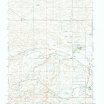 United States Geological Survey Round Top Lake, WY (1961, 24000-Scale) digital map