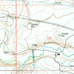 United States Geological Survey Round Top Lake, WY (1961, 24000-Scale) digital map