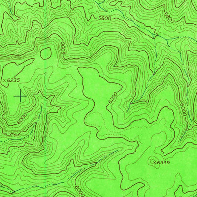 United States Geological Survey Round Top Mountain, AZ (1966, 24000-Scale) digital map