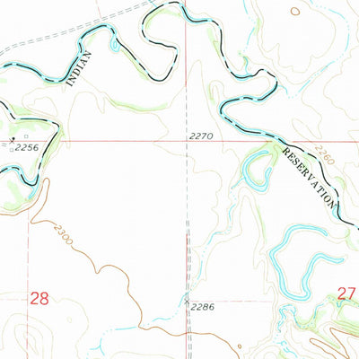 United States Geological Survey Round Top, ND (1972, 24000-Scale) digital map