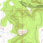 United States Geological Survey Round Top, NM (1972, 24000-Scale) digital map