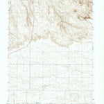 United States Geological Survey Round Top, WY (1991, 24000-Scale) digital map