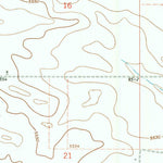 United States Geological Survey Round Top, WY (1991, 24000-Scale) digital map