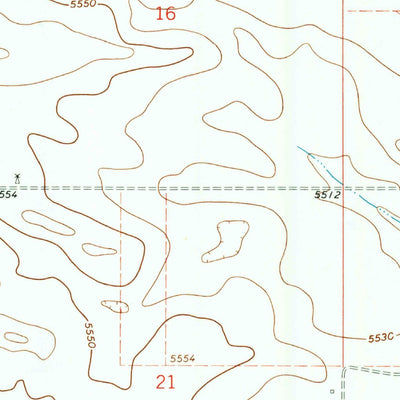 United States Geological Survey Round Top, WY (1991, 24000-Scale) digital map
