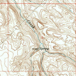 United States Geological Survey Round Top, WY (1991, 24000-Scale) digital map