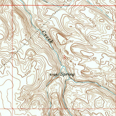 United States Geological Survey Round Top, WY (1991, 24000-Scale) digital map