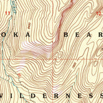 United States Geological Survey Roundhead Butte, MT-WY (2000, 24000-Scale) digital map