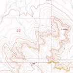 United States Geological Survey Roundhouse Rock, NE (1979, 24000-Scale) digital map