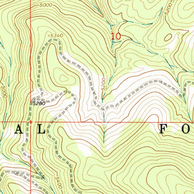 United States Geological Survey Roundtop, ID (1964, 24000-Scale) digital map