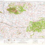 United States Geological Survey Roundup, MT (1954, 250000-Scale) digital map