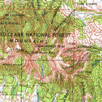United States Geological Survey Roundup, MT (1954, 250000-Scale) digital map