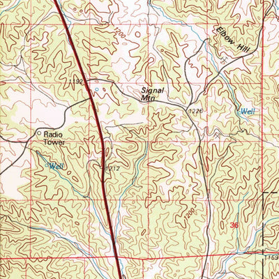 United States Geological Survey Roundup, MT (1979, 100000-Scale) digital map
