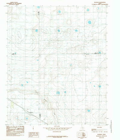 United States Geological Survey Roundup, TX (1985, 24000-Scale) digital map