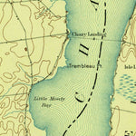 United States Geological Survey Rouses Point, NY-VT (1895, 62500-Scale) digital map