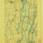 United States Geological Survey Rouses Point, NY-VT (1907, 62500-Scale) digital map