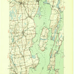 United States Geological Survey Rouses Point, NY-VT (1939, 62500-Scale) digital map