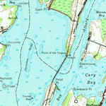 United States Geological Survey Rouses Point, NY-VT (1956, 62500-Scale) digital map