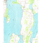 United States Geological Survey Rouses Point, NY-VT (1966, 24000-Scale) digital map