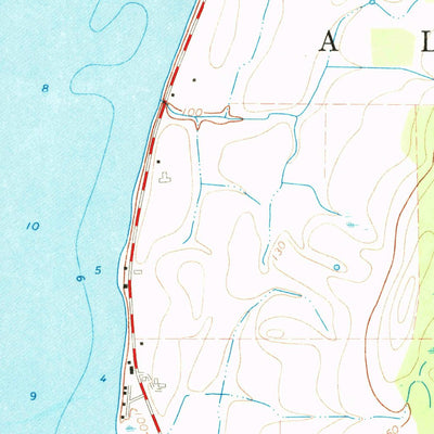 United States Geological Survey Rouses Point, NY-VT (1966, 24000-Scale) digital map