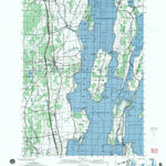 United States Geological Survey Rouses Point, NY-VT (2000, 50000-Scale) digital map