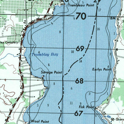 United States Geological Survey Rouses Point, NY-VT (2000, 50000-Scale) digital map