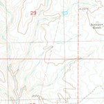 United States Geological Survey Rousseau Creek NW, SD (1981, 24000-Scale) digital map
