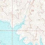 United States Geological Survey Rousseau Creek, SD (1969, 24000-Scale) digital map