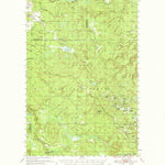 United States Geological Survey Rousseau, MI (1954, 62500-Scale) digital map