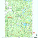 United States Geological Survey Rousseau, MI (1999, 24000-Scale) digital map