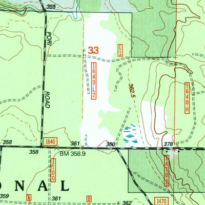United States Geological Survey Rousseau, MI (1999, 24000-Scale) digital map