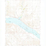 United States Geological Survey Rousseau, SD (1973, 24000-Scale) digital map