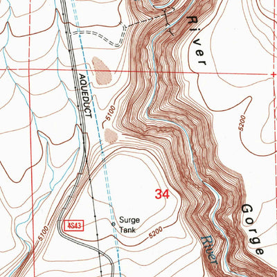 Rovana, CA (1994, 24000-Scale) Map by United States Geological Survey ...